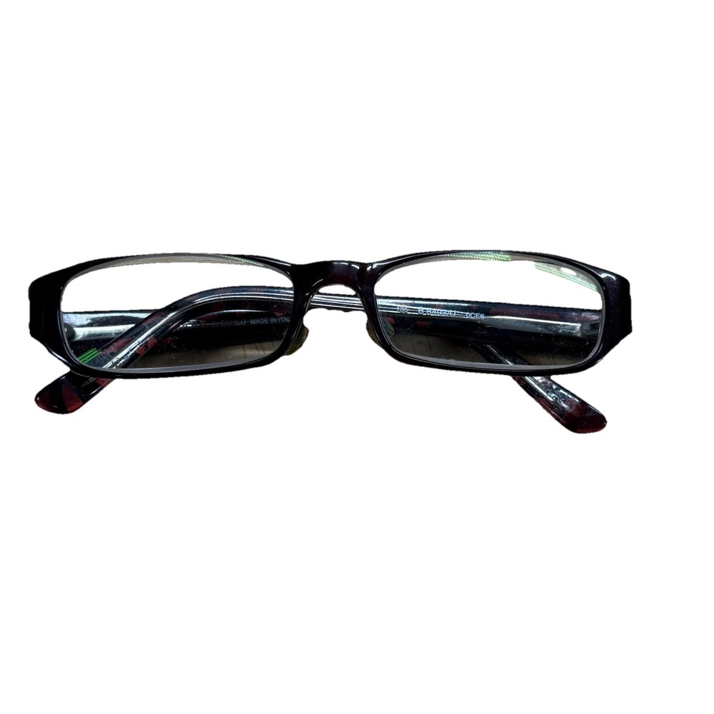 Burberry Eyeglass Frames Rectangular Black Unisex… - image 2